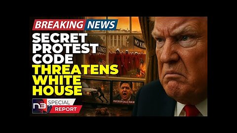 Breaking: Secret Code On Protest Signs Reveals Sinister Plot - White House On High Alert Now