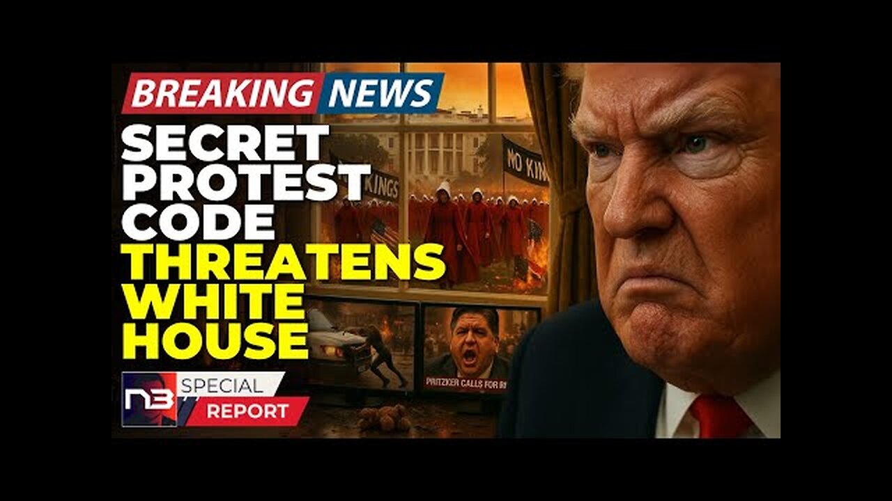 Breaking: Secret Code On Protest Signs Reveals Sinister Plot - White House On High Alert Now