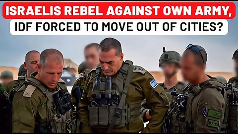 IDF Troops Forced To Move Out Israeli Cities As People Rebel After Iran Missile Attack Damage?