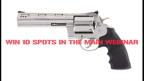 COLT KODIAK 6″ MINI #1 FOR 10 SPOTS IN THE MAIN WEBINAR