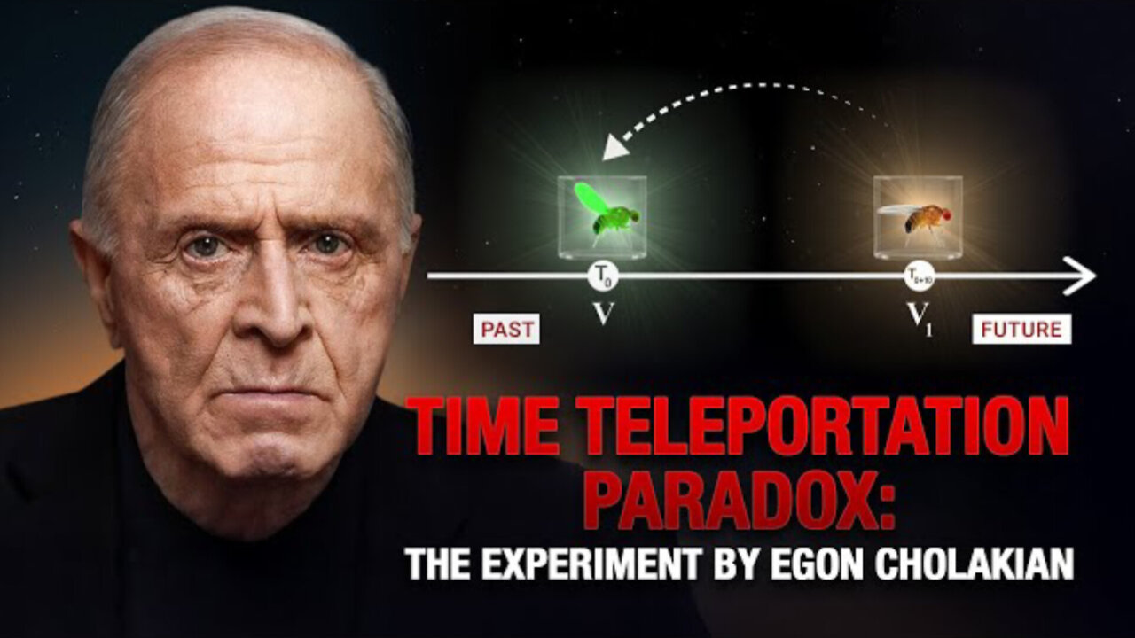 Time Teleportation Paradox: The Experiment by Egon Cholakian