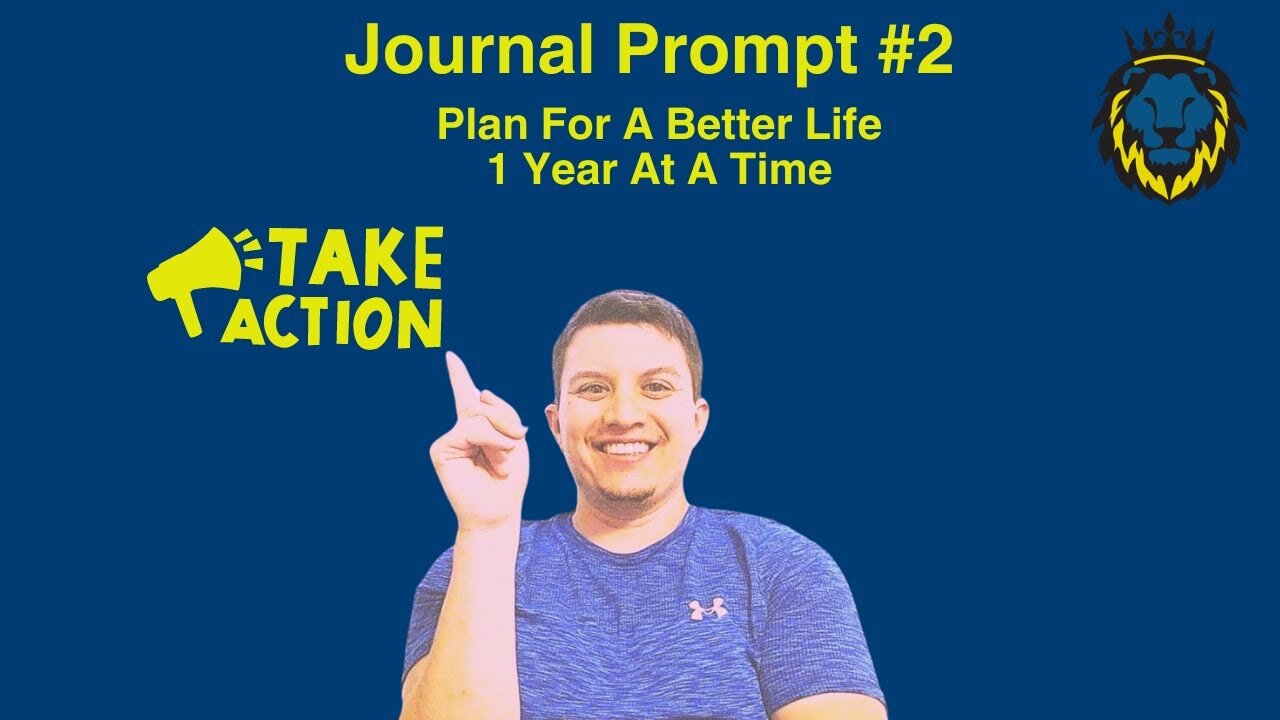 Mens Guide To Journaling | Journal Prompt #2 How To Improve Your Life in 2024