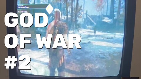 God of War (2018) Gameplay Part 2 - CRT Gaming