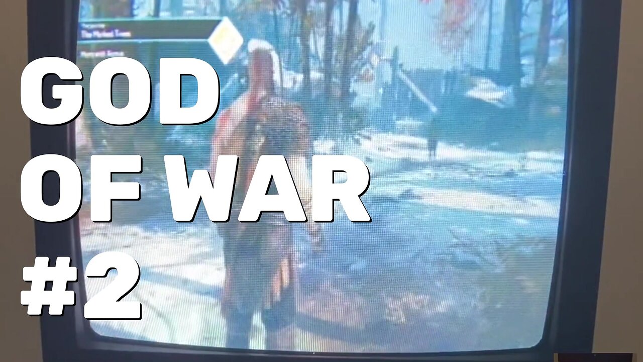God of War (2018) Gameplay Part 2 - CRT Gaming
