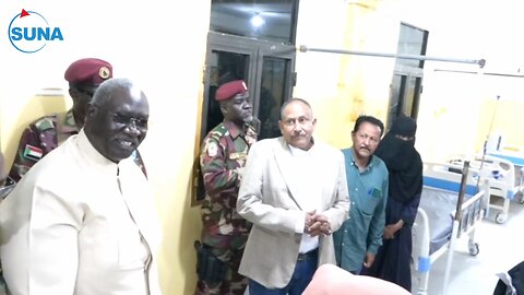 Agar visits Sennar Hospital and Oncology Center