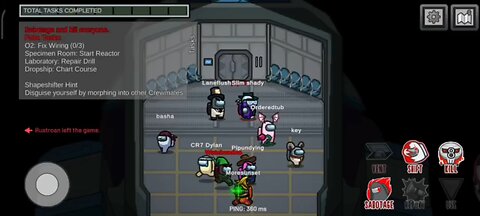 Among us very easy match