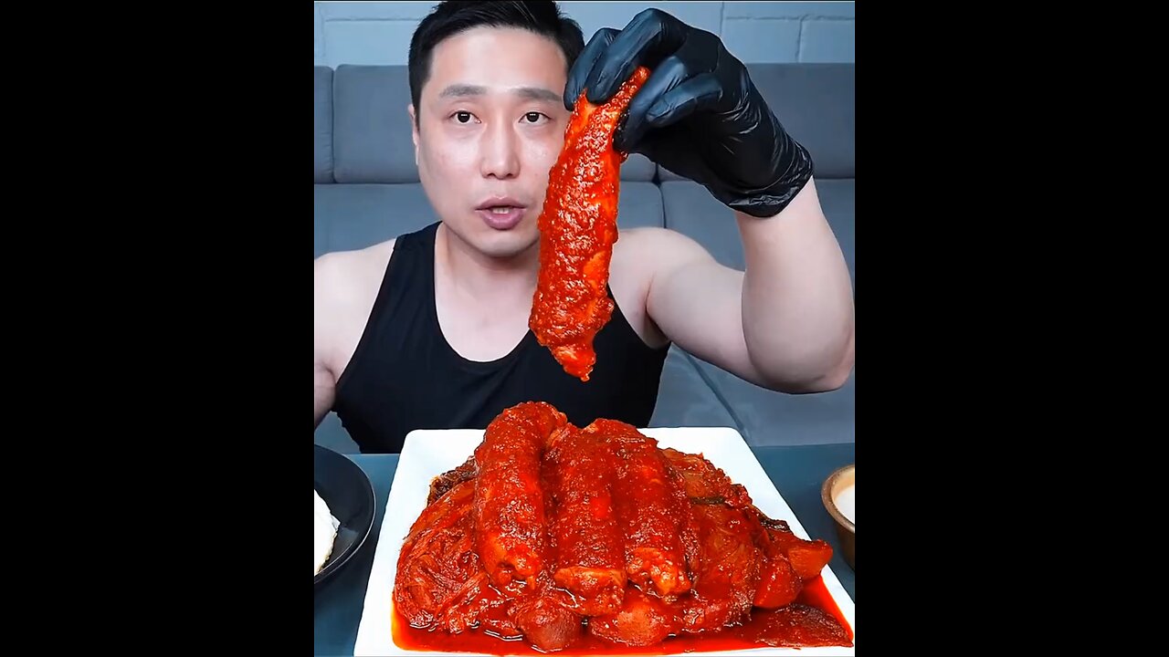 Spicy beef intestines