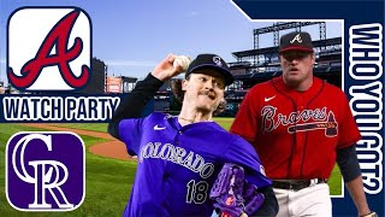 Atlanta Braves vs Colorado Rockies | Live Play by Play | 3D Simulation | #mlb 4-29-25 Game ⚾🔥