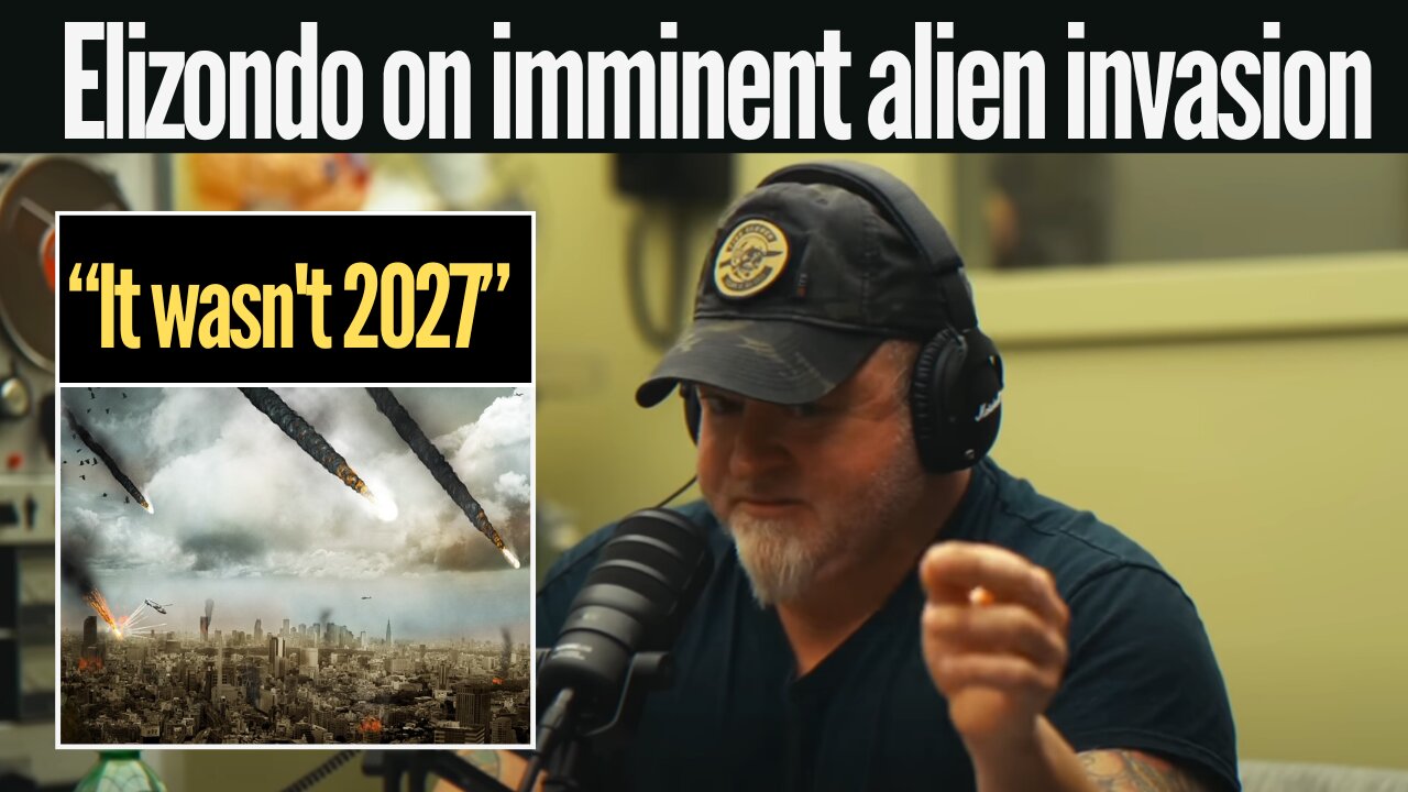 Lue Elizondo on imminent alien invasion and 2027
