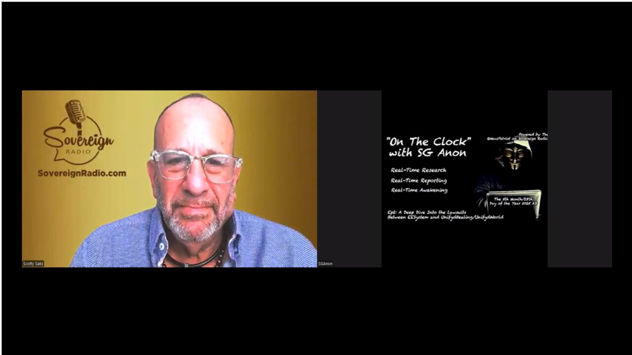 On-The-Clock With SGAnon | Ep2: A Transparent and Opinion-Based Commentary on the EESystem-UnifydHealing Lawsuits | (5/28/2025)