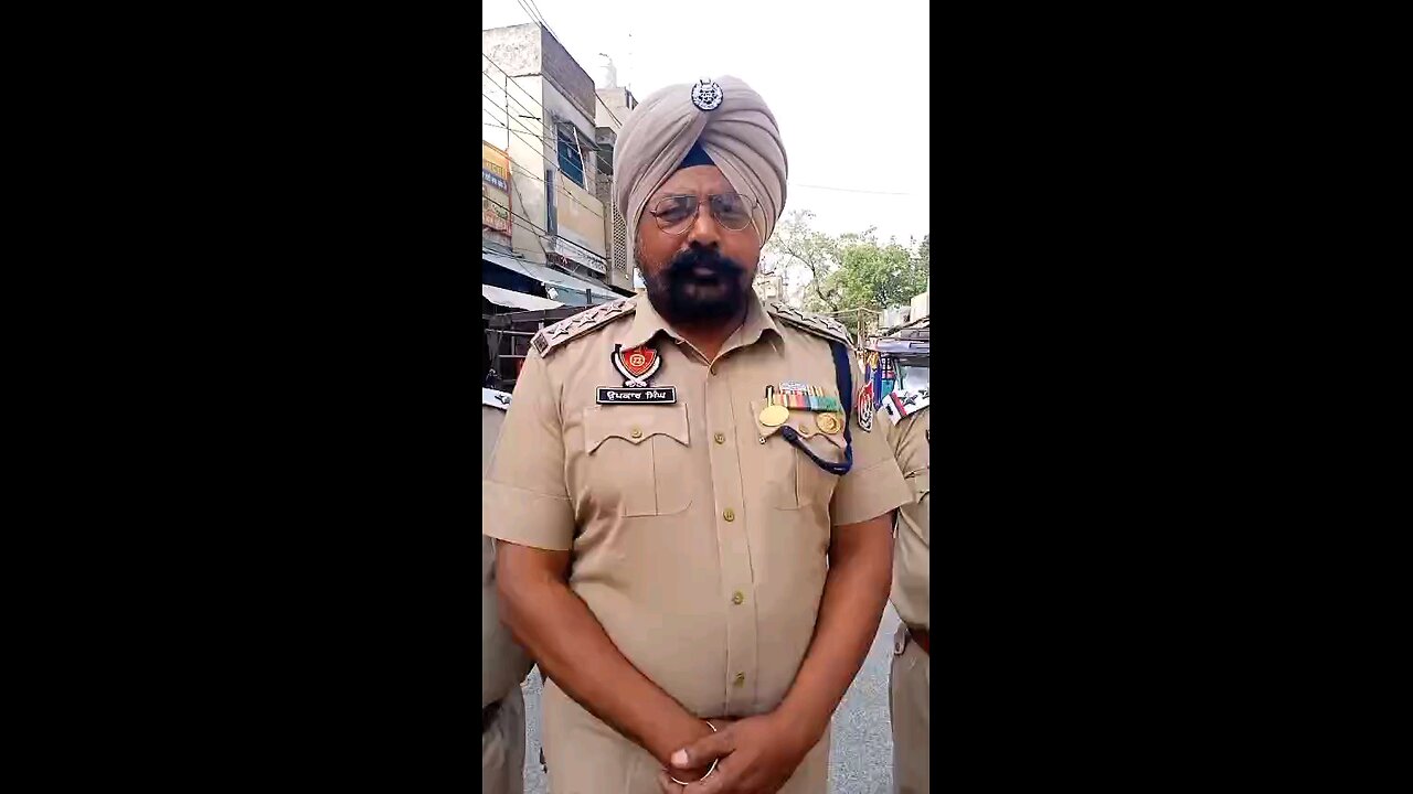 ਡੀਐਸਪੀ ਟਰੈਫਿਕ ਕਪੂਰਥਲਾ ਉਪਕਾਰ ਸਿੰਘ ਨੇ ਬਜਾਰਾਂ ਦਾ ਕੀਤਾ ਦੌਰਾ