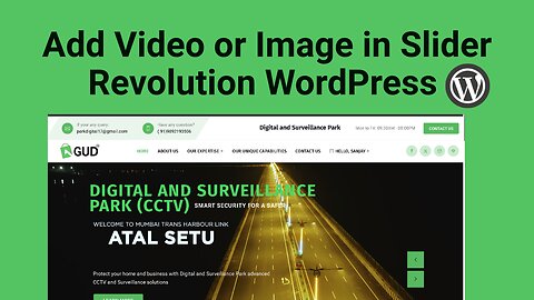 How to Add Video or Image in Slider Revolution WordPress | Step by Step Tutorial (2025) |
