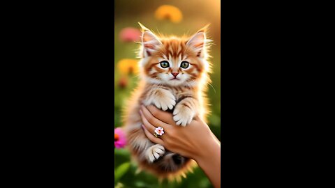 Cute kitten