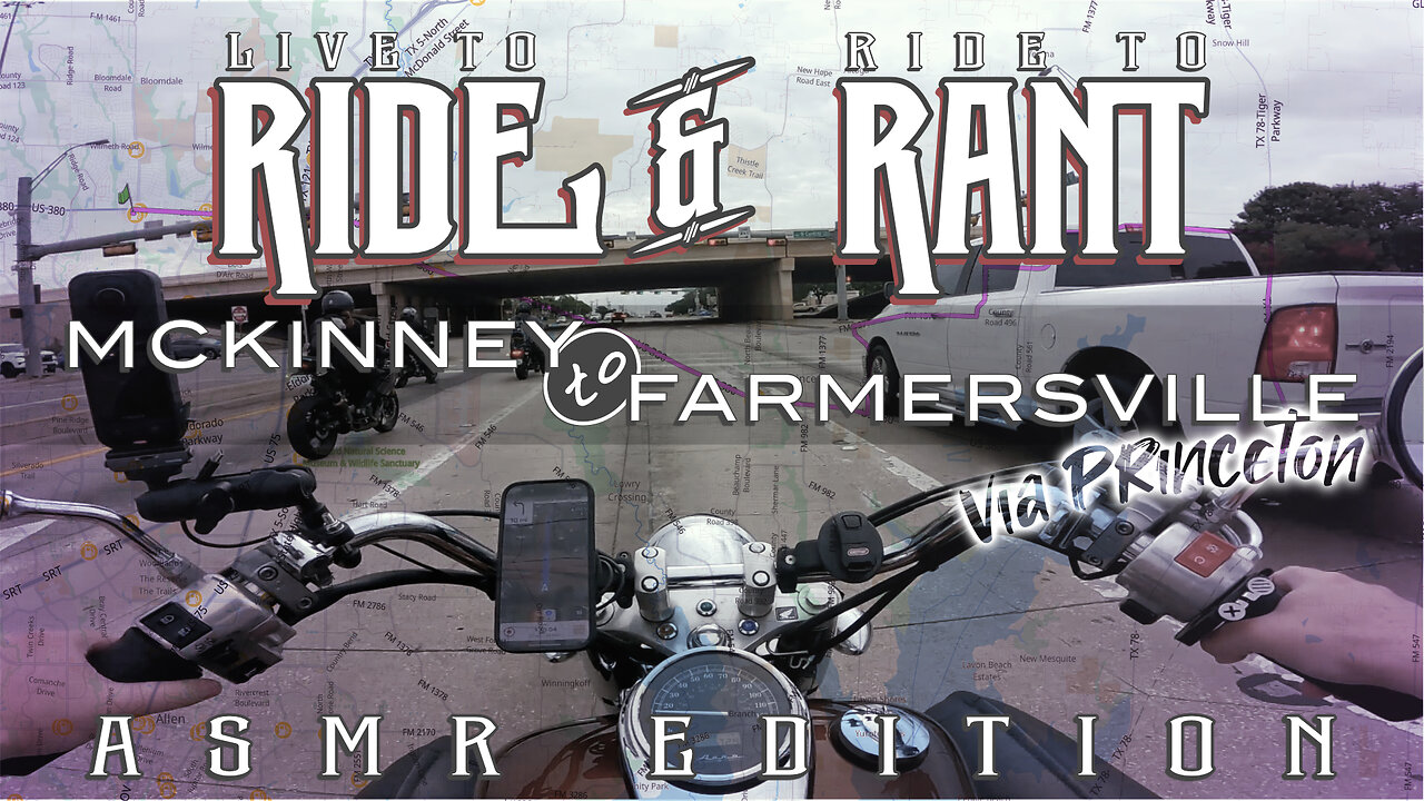 Ride & Rant | Vtwin Honda Shadow Aero VT750 | Lake Ride and Backroads Over to Farmersville | AMSR