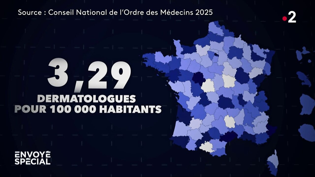 Où sont les dermatos ? | Envoyé spécial [Flokossama]