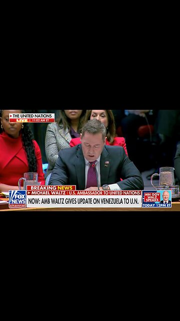 Mike Waltz Sets The Record Straight On Venezuela To The UN