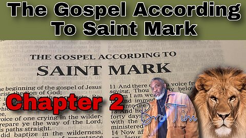 The Gospel Of Mark: Chapter 2