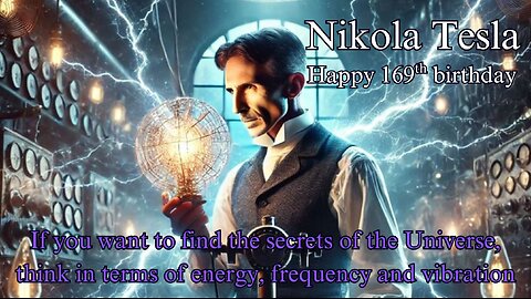Nikola Tesla Happy 169h Birthday