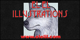 Drawing Torgal from Final Fantasy 16 in Pastel