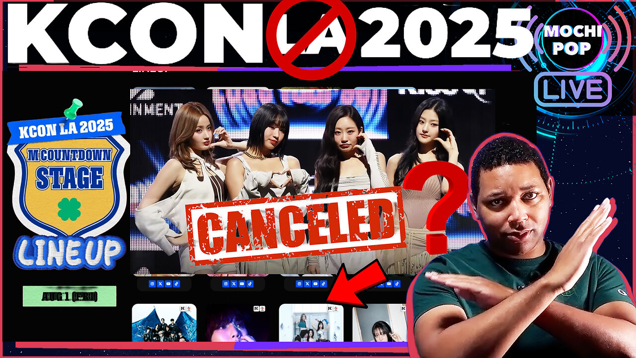KISS OF LIFE PERFORMANCE CANCELLED | KCON LA 2025 Lineup & Updates