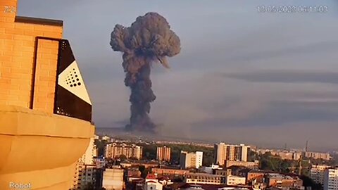 Another video of the morning detonation -