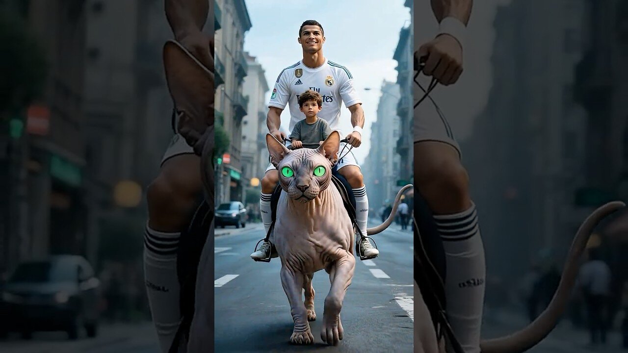 RONALDO AND HIS CAT SUFFERED BULLYING