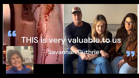 Nancy Guthrie | stumbled into something | ORACLES | MINERAL RIGHTS | CIA | Epstein file connection