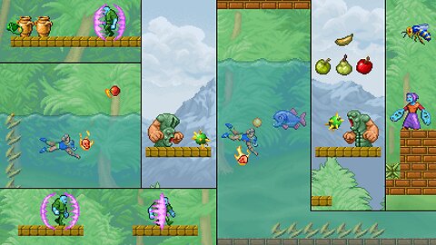 Wizard Justice - New enemies and bombs