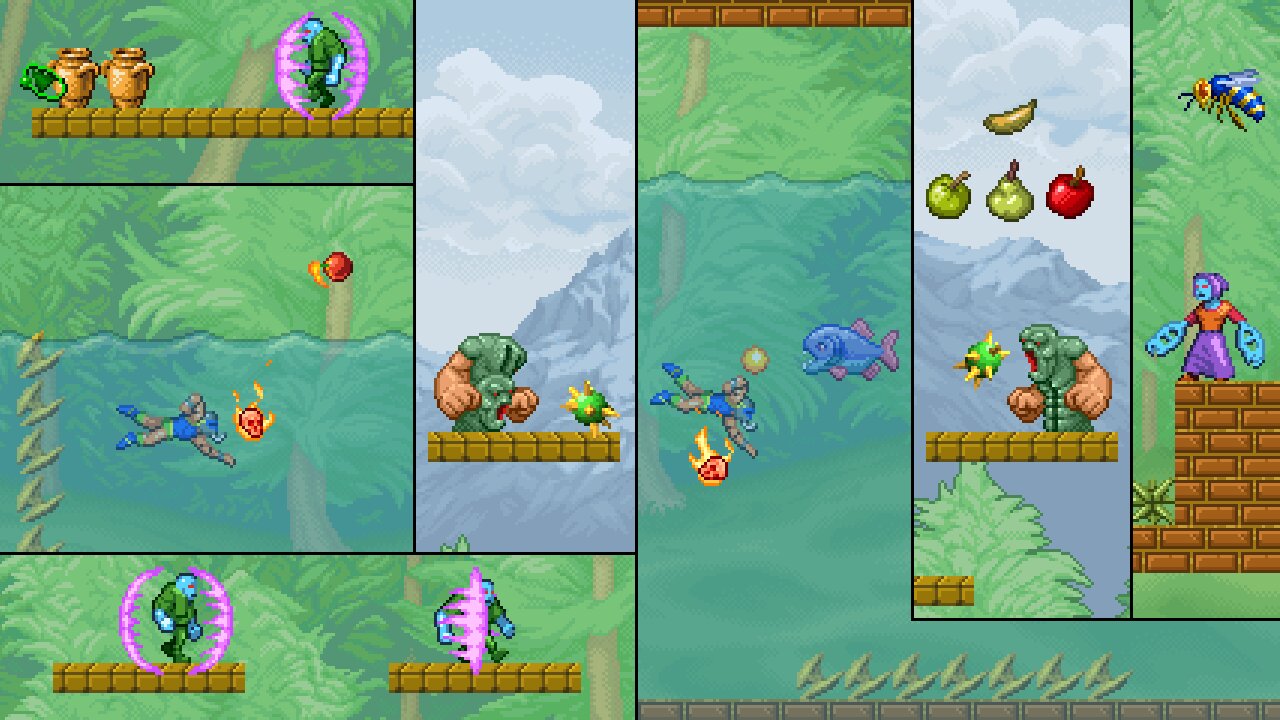 Wizard Justice - New enemies and bombs