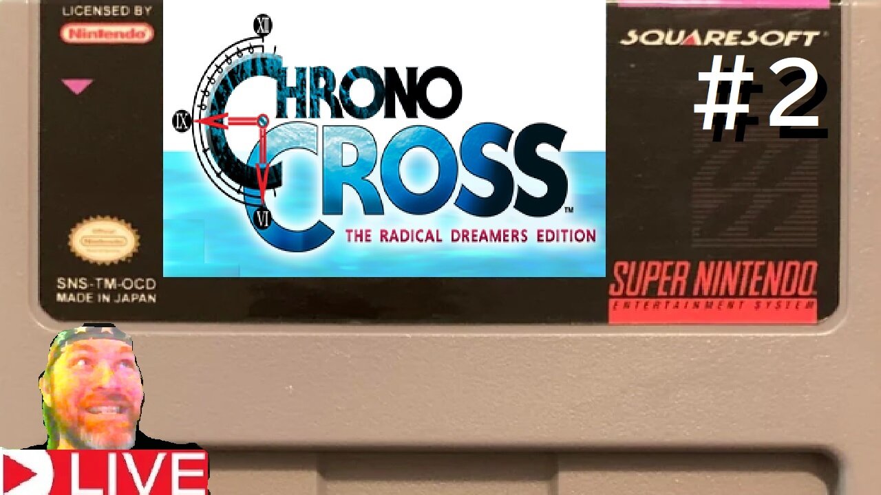 Chrono Cross playthrough Live part #2 (Livestream)