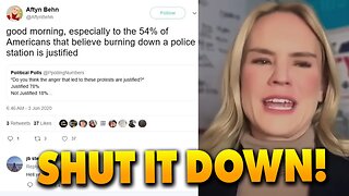 Dem candidate turns into BUMBLING MESS when pressed on old posts about BURNING DOWN police stations