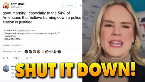 Dem candidate turns into BUMBLING MESS when pressed on old posts about BURNING DOWN police stations