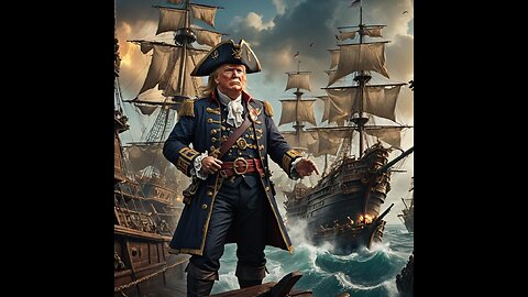 Freibeuter Trump - Pirate of the Caribean