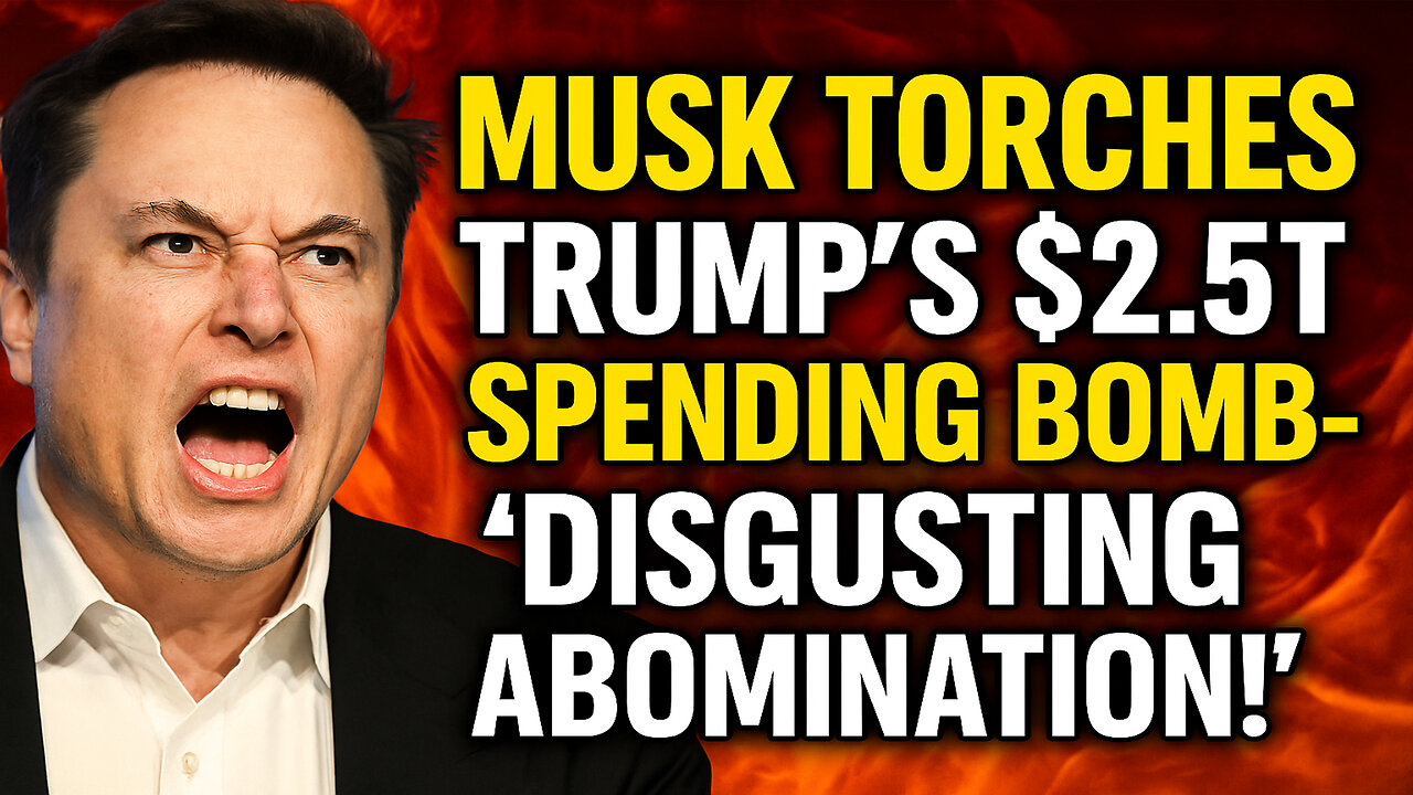 Elon Musk SLAMS Trump's 'One Big Beautiful Bill' as a 'Disgusting Abomination'!