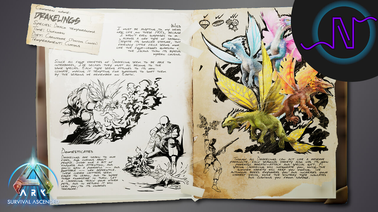 The New Drakeling Dossier! - ARK: Survival Ascended