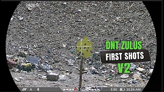 First Shots with the DNT ZULUS V2 X3-X12 Digital Scope with the Desert Tech MDRX