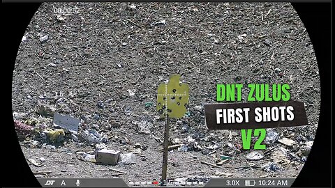 First Shots with the DNT ZULUS V2 X3-X12 Digital Scope with the Desert Tech MDRX