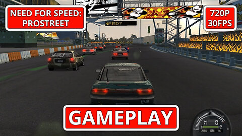 Need for Speed: ProStreet: Gameplay - (PC HD) [720p30FPS]
