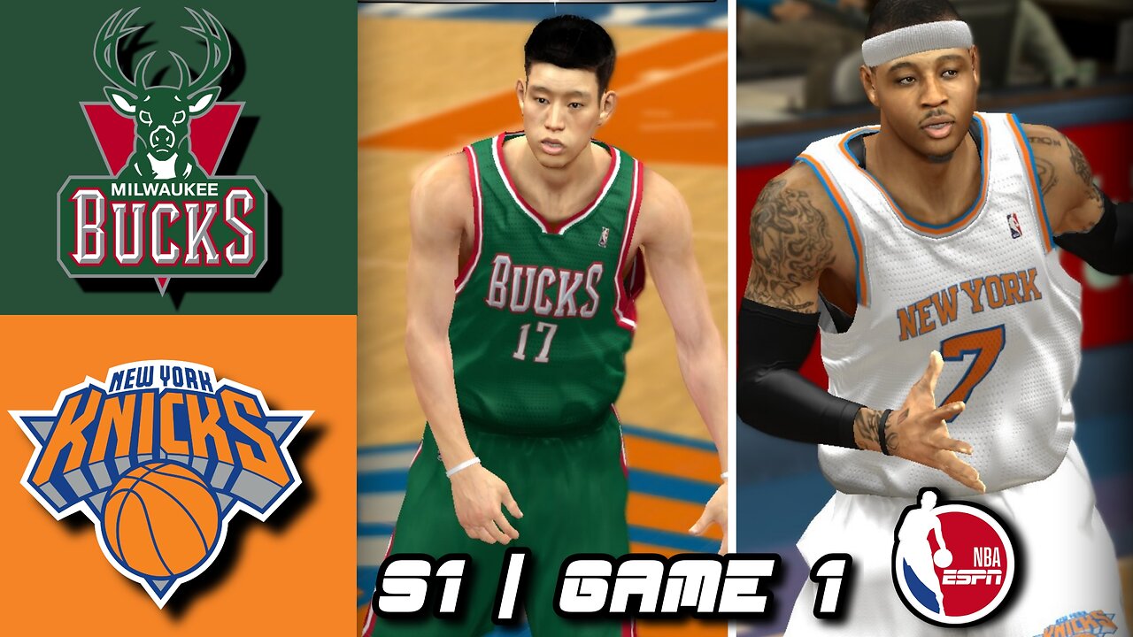 Epic Bucks Vs Knicks Showdown! | NBA2K14 PC Bucks Association Ep. 1