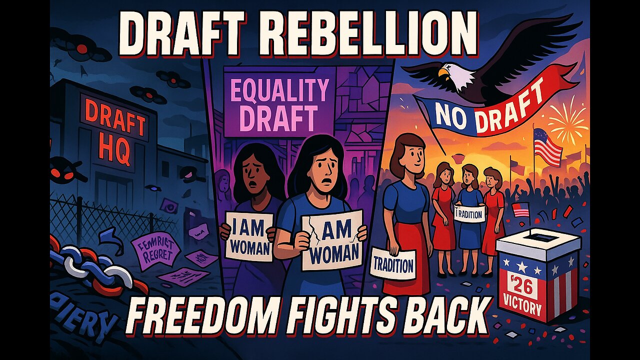 Draft Rebellion: Freedom Fights Back! | America First AI