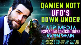 UAP & UFO's Down Under Damien Nott on ATP Media with KAren Swain