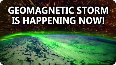 Earth's Magnetic Field is Vibrating! PLASMA is Flowing Down to the Surface!