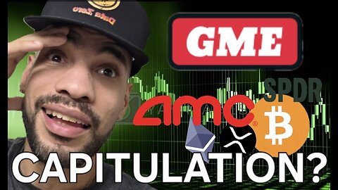 AMC Capitulation Signal? 👀 GME Breakout Brewing | BTC, XRP & SPY News