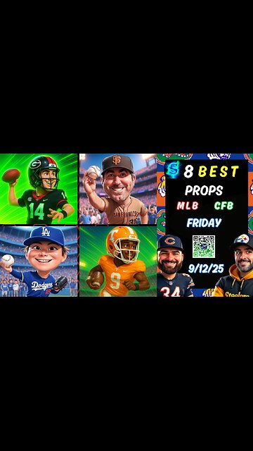 🔥8 HOT PRIZEPICKS CFB FRIDAY PICKS & PROPS | MLB PICKS TODAY | 9/12