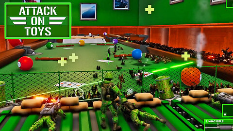 Commandos Hold The Line! Attack On Toys