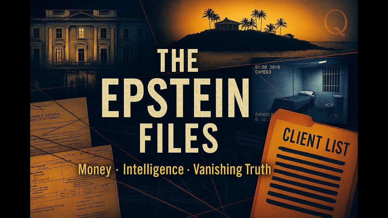 The Epstein Files — Money, Intelligence, and the Vanishing Truth