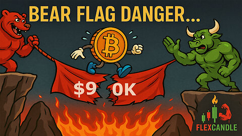 Bitcoin Coiling Before the Storm? 90K On Edge as Powell Looms 😬 EP. 229