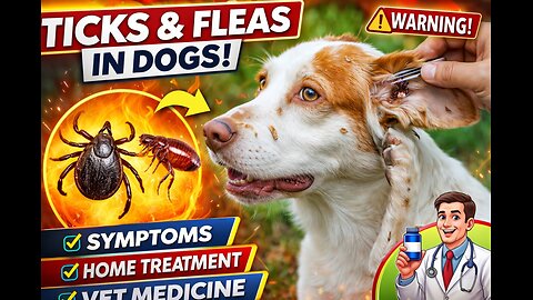 Tick & Flea Infestation in Dogs | Signs, Emergency Home Care & Prevention