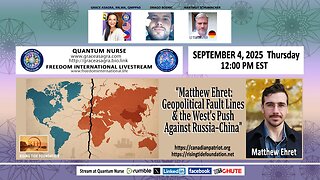 MATTHEW EHRET - Geopolitical Fault Lines & the West’s Push on Russia-China