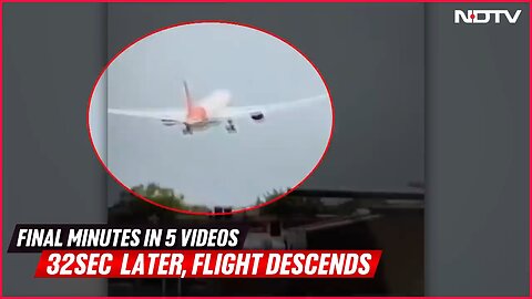 Ahmedabad Plane Crash | Air Plane Crash: Final Moments In 5 Minutes.